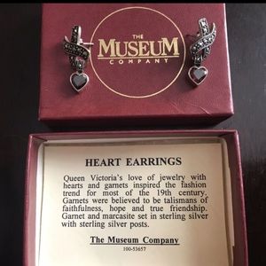 Museum Company Heart Earrings